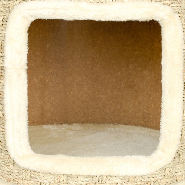 Kattorn, 38 x 37 cm, Khaki