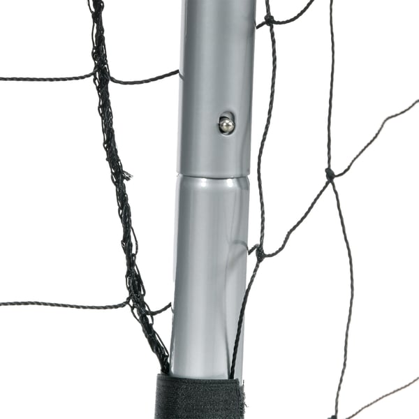 Jalkapallomaali, 240x85x160 cm, Harmaa