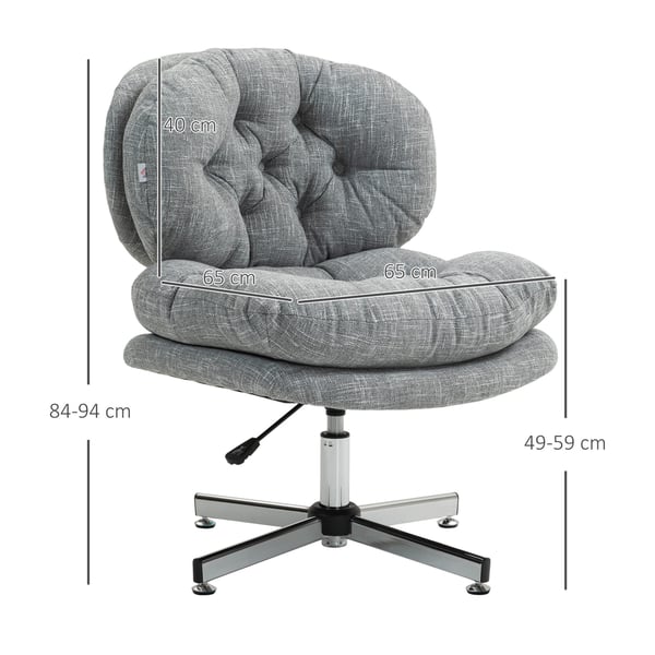 Toimisto tuoli, 65x65x84-94 cm, Harmaa