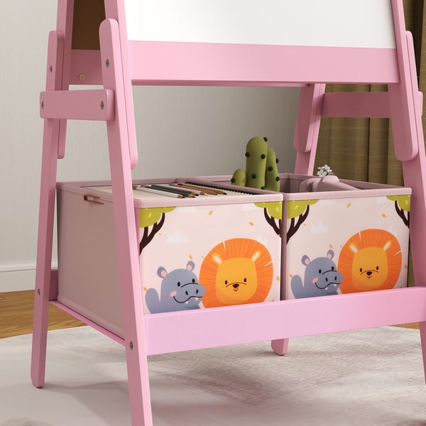 Børne Staffeli, 49x53,5x113 cm, Pink