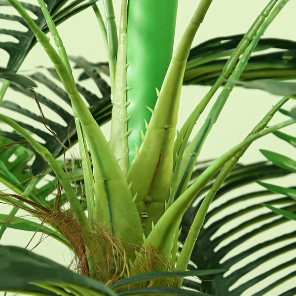 Konstgjord växt, konstgjord palmmodell, 160 cm, grön