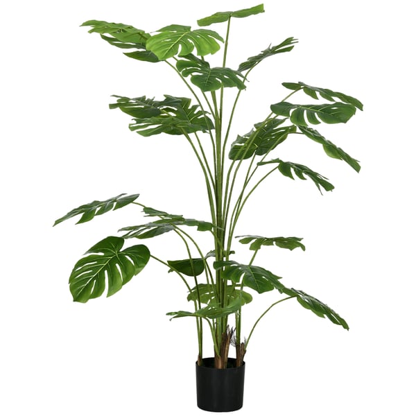 Kunstig plante, Monstera Deliciosa, 180 cm, Grøn