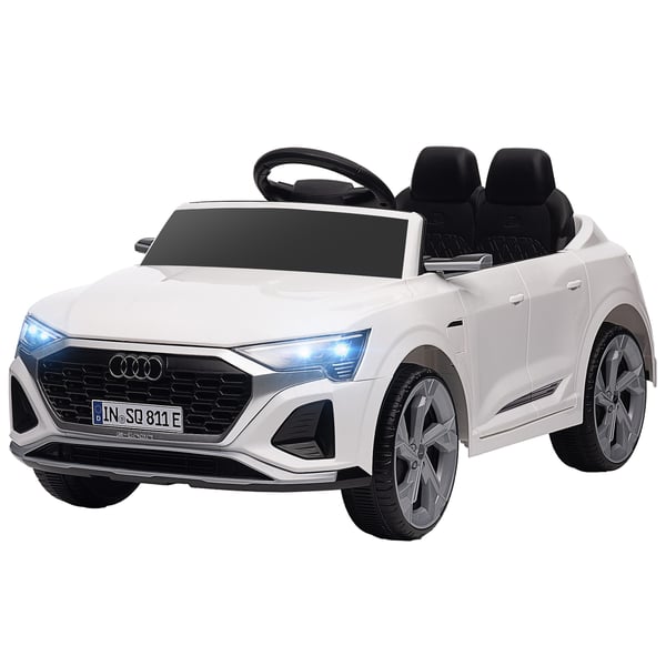 Elektrisk Ride-On Bil, 98x49,5x43 cm, Hvid