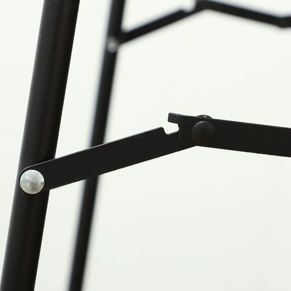 Gulvstående spejl, 150x50 cm, sort