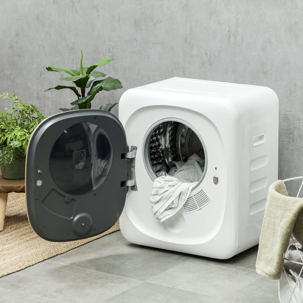 Ventilator Tørretumbler, 48x40x56 cm, Hvid