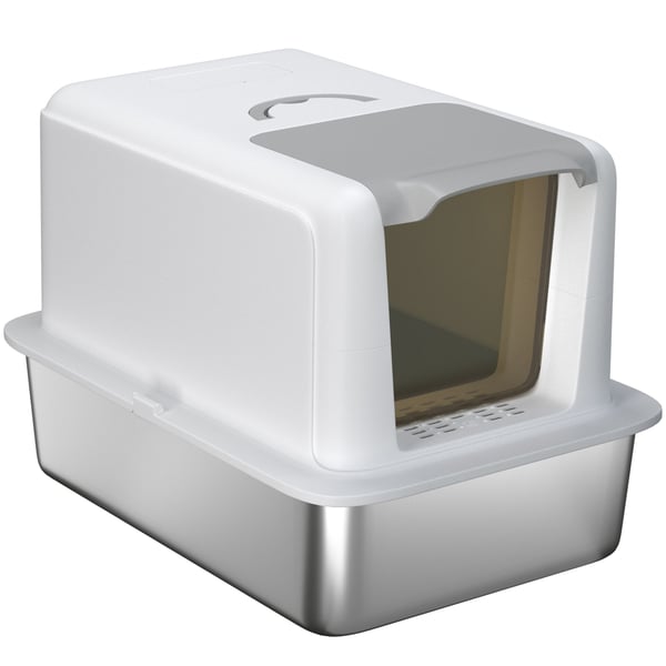 Kattetoilet, 40,5x60,5x41,5 cm, Hvid