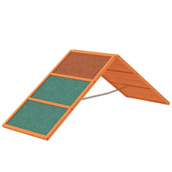 Hundagilityramp, 173x59x66 cm, Orange
