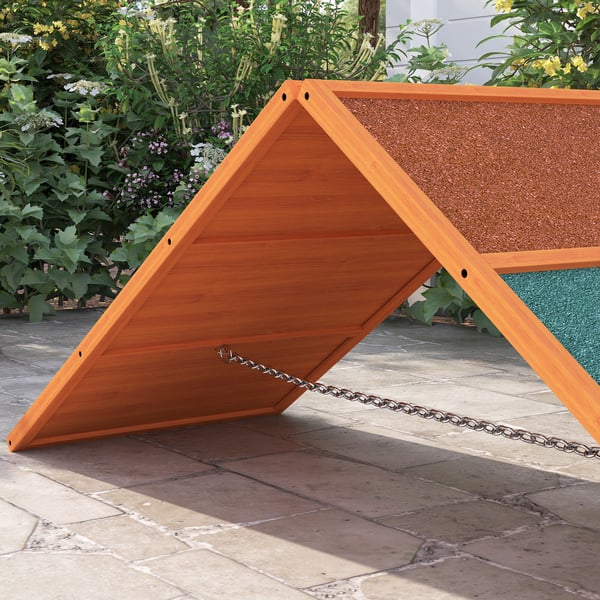 Hundagilityramp, 173x59x66 cm, Orange