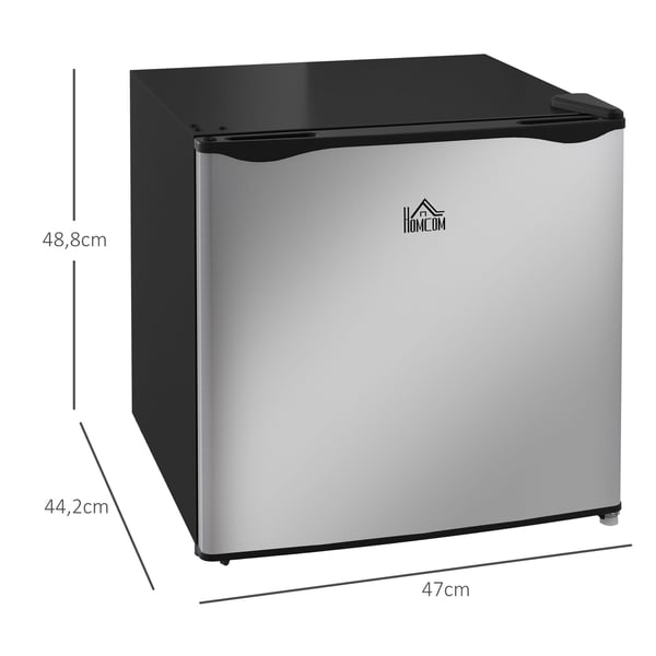 Mini Fryser, 47x44.2x48.8 cm, Sølv