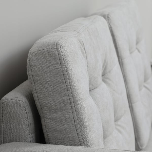 Sofa, 117x62x78 cm, Lys grå