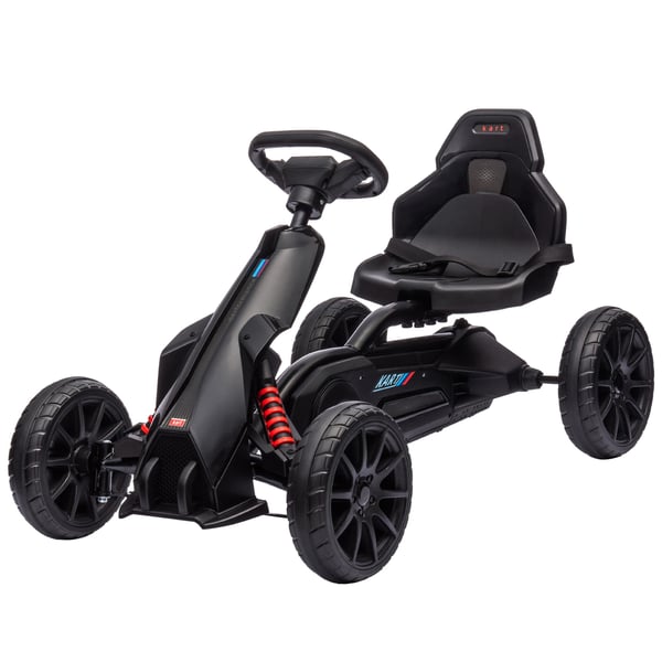 Pedal-Gokart, 100x58x58,5 cm, svart