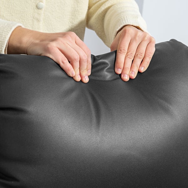 Massage lænestol, 77x165x82 cm, sort