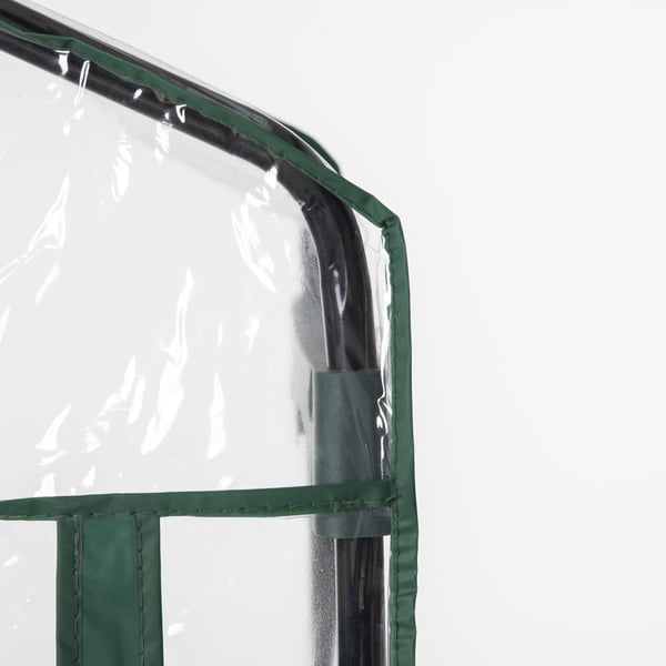 Växthus Mini, 69x49x193 cm, Transparent Grön