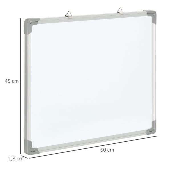Whiteboard, 60x1,8x45 cm, Vit