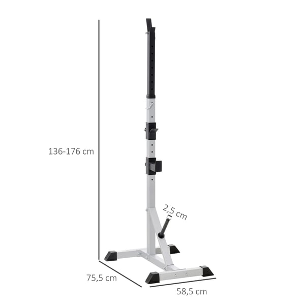 Tangoteline, 58,5x75,5x136-176 cm, hopea ja must