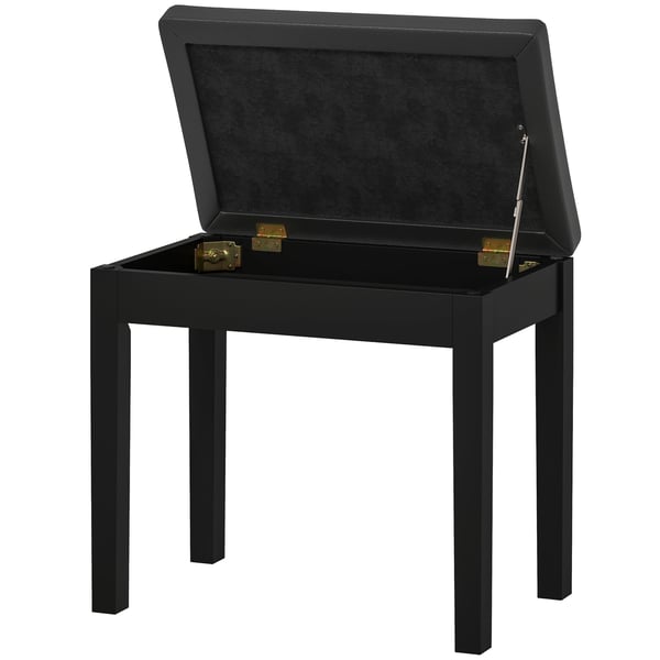 Pianotuoli, 55x34x50 cm, Musta