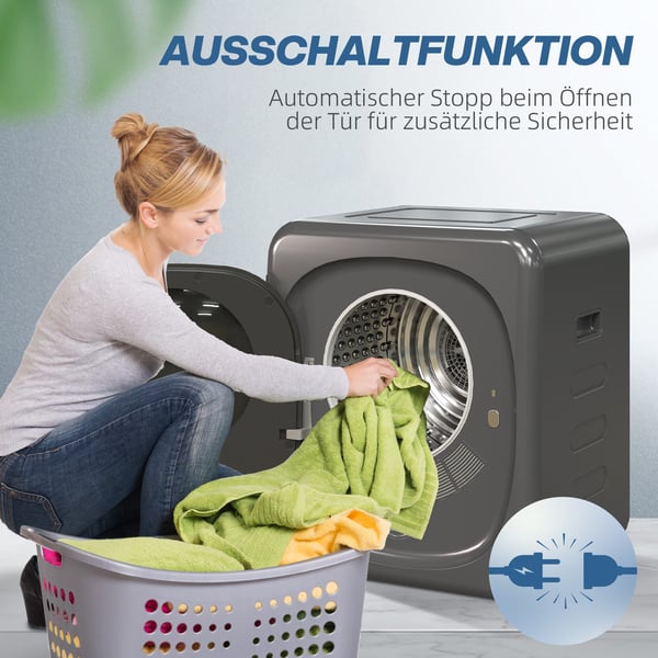 Ventilator Tørrer, 48x40x56 cm, Grå