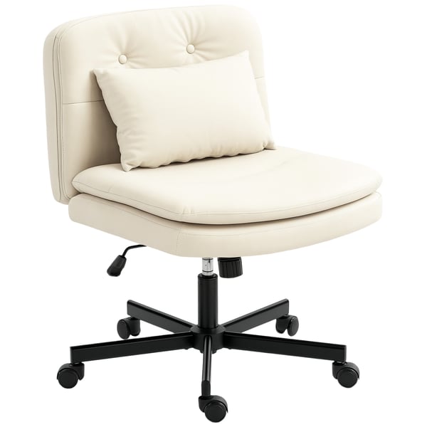 Kontorstol, 63x67x83-93 cm, Beige