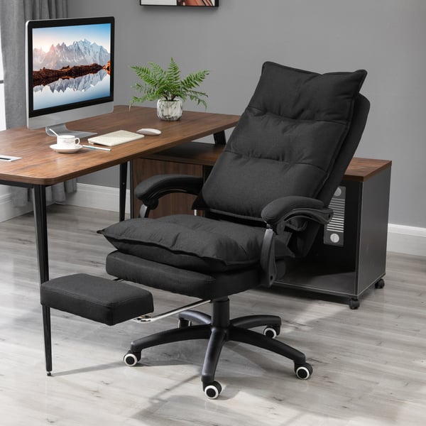 Toimisto tuoli hierontatoiminnolla, 70x62x120-130 cm, musta