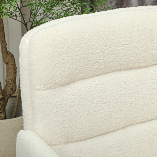 Toimiston tuoli, 61,5x65x91-101 cm, kerma