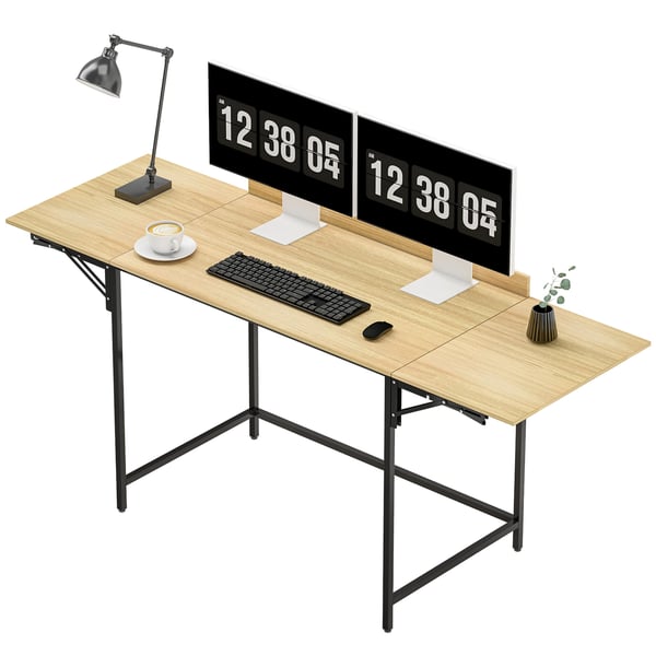 Computerbord, 170x58x78 cm, Eg Sort Computerbord, 170x58x78 cm, Eg Sort