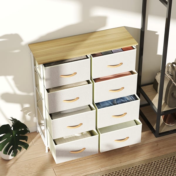 Makuuhuoneen lipasto, 86x30x94,5 cm, beige