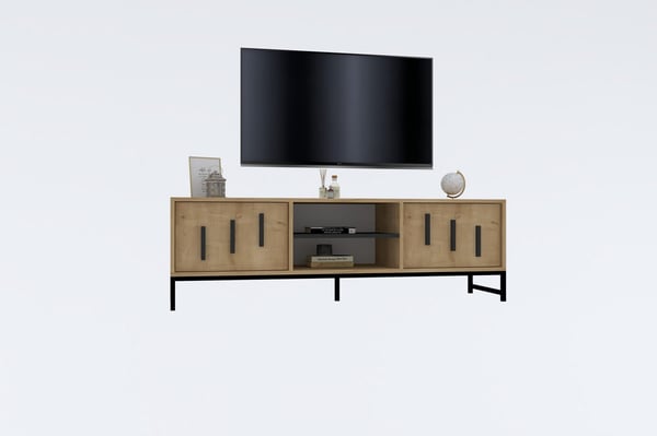 Tv-bord, 160 x 50 x 40 cm, brun