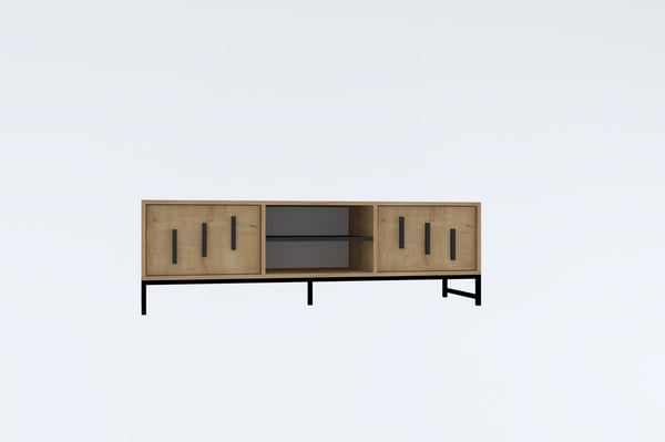 Tv-bord, 160 x 50 x 40 cm, brun