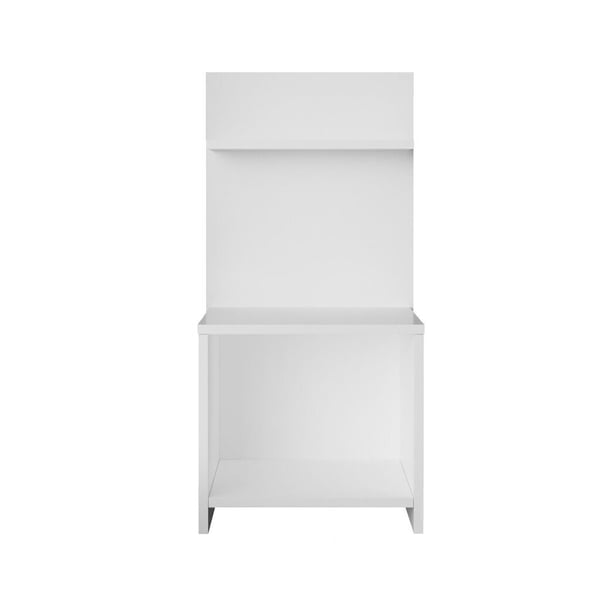 Højt sengebord 90 cm hvid