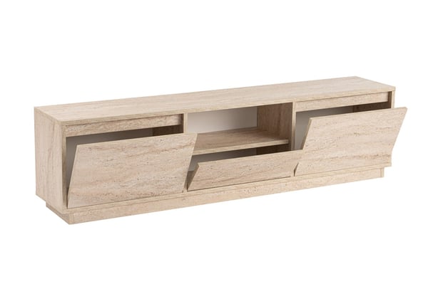 Tv-bord, Vanguard Travertiin, 160x42x29.5 cm