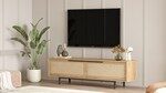 Tv-bord, 160x45.1x35.5 cm, brun