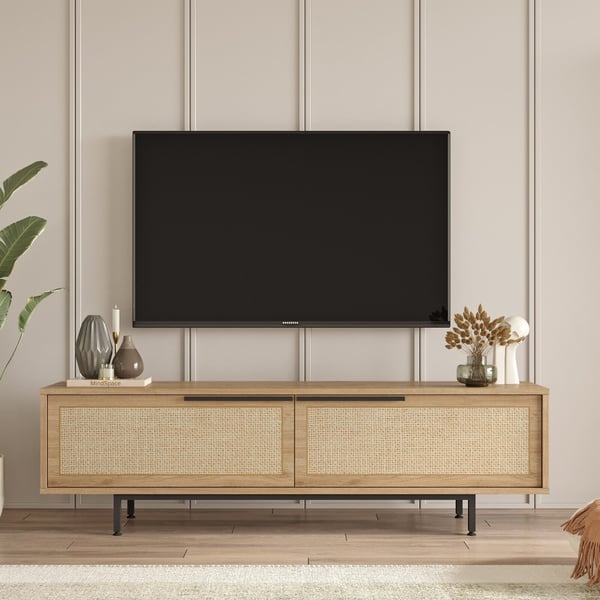 Tv-bord, 160x45.1x35.5 cm, brun