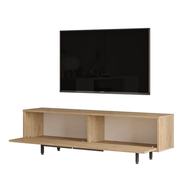 Tv-bord, 160x45.1x35.5 cm, brun