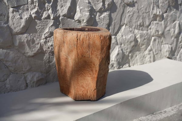Lysestage Kuffert - Natur