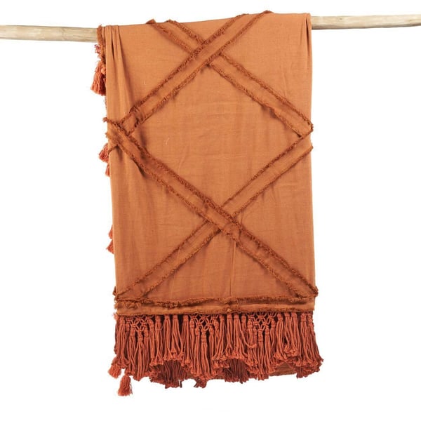 Berber Bäddöverkast - Terracotta