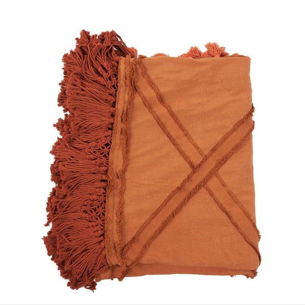 Berber Bäddöverkast - Terracotta