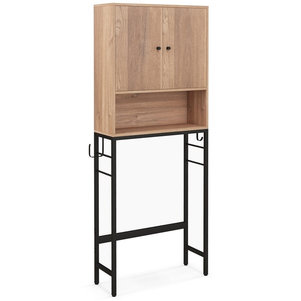 Toiletopbevaringsskab, 23×64×159 cm, Natur