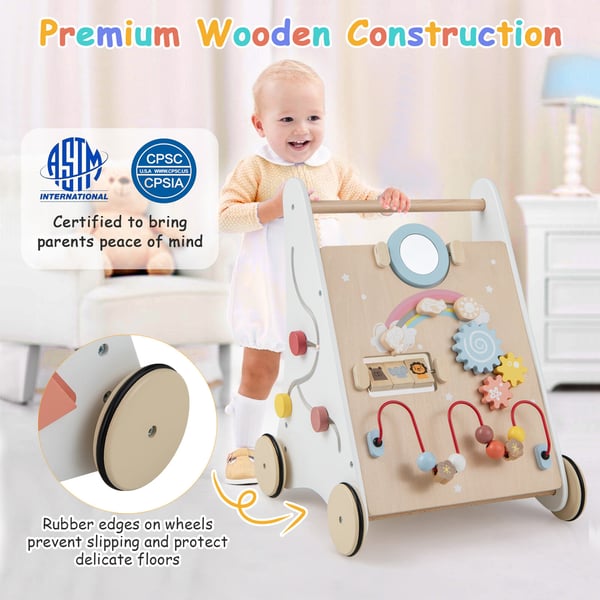 Baby Walker, 34×33×44 cm, Hvid