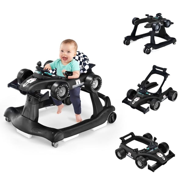 Baby Walker, 73x61x51.5/53.5/55.5 cm, Sort