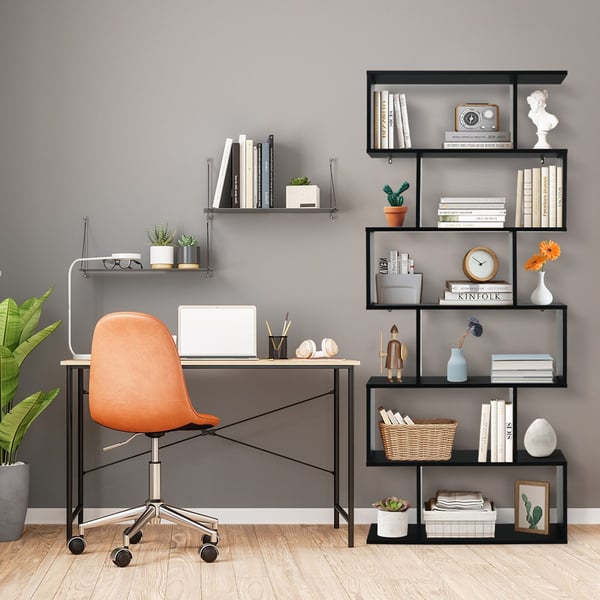 Bogreol, 80x23x191 cm - materiale: ingeniørtræ