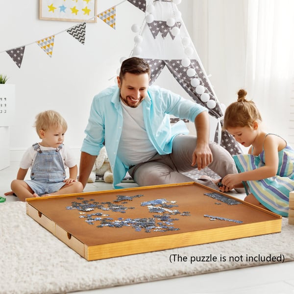 Puslebord, 80x65 cm, Natur Puslebord, 80x65 cm, Natur