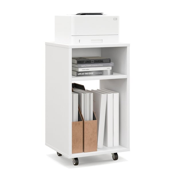 Mobil filskab, 33×30×58 cm, hvid