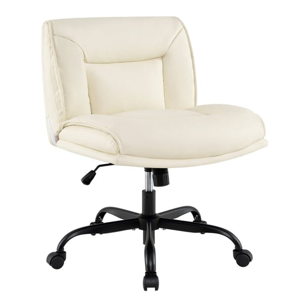 Skrivebordsstol, 72x72x82-90 cm, Beige