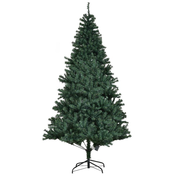 Tekokuitukuusi, 210 cm, Värikäs ja lämmin valkoinen