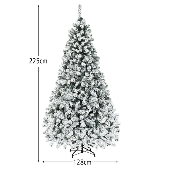 Joulukuusi, 225 cm - Materiaali: PVC, rauta