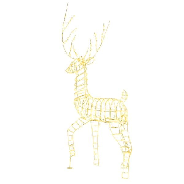 Julepynt, 95x77x186 cm, Hvid
