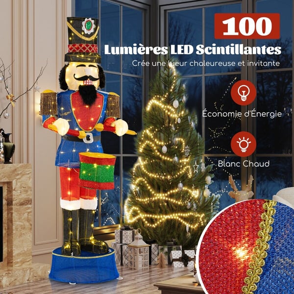 Joulukoriste, 64x184 cm - Materiaali: metalli, köynnökset