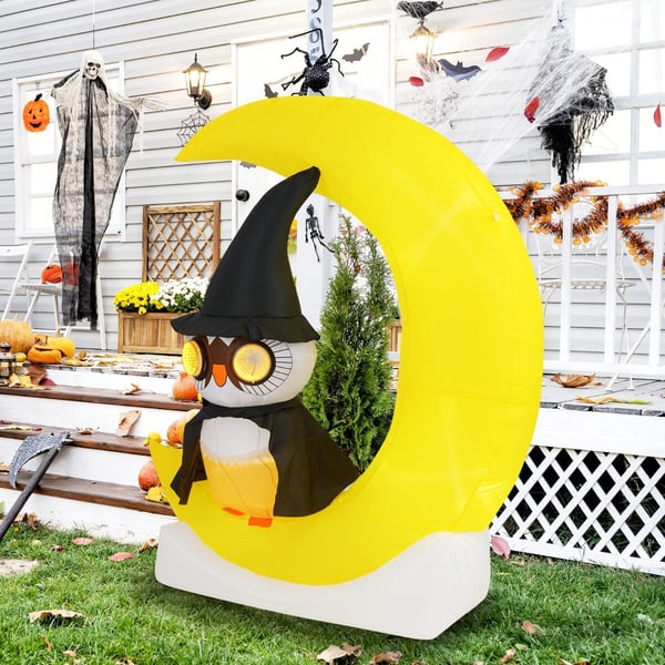 Halloween-koriste, 130x60x155 cm, Keltainen