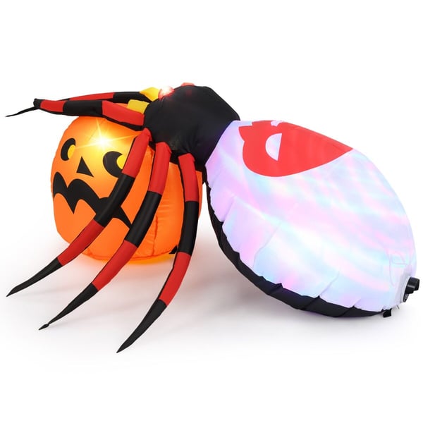 Oppustelig Halloween dekoration, 150x140x55 cm, Multifarvet