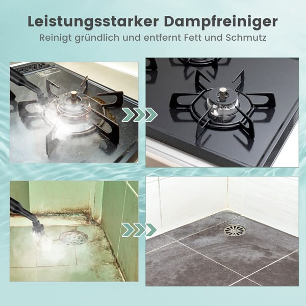 Damprenser, 33x13x24.5 cm, Blå